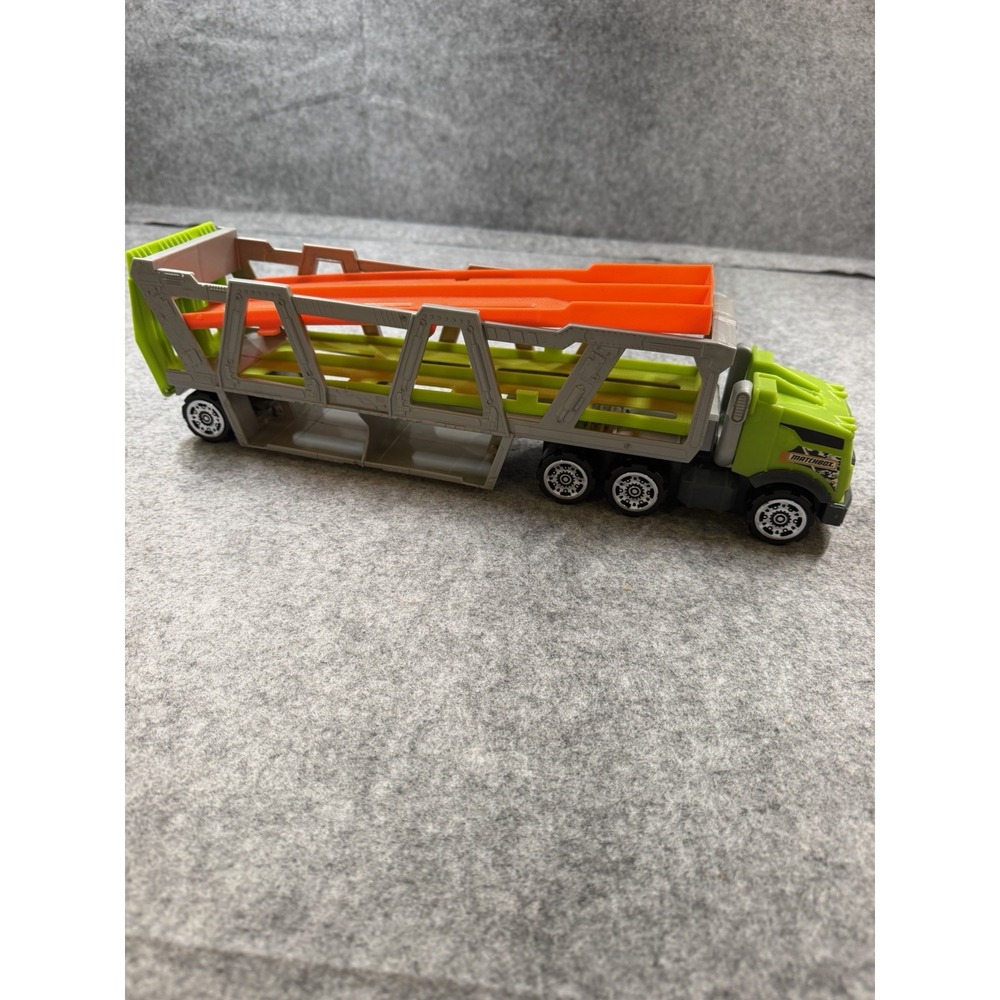 Matchbox Car Transporter Carrier Truck Multi Level Ramp Vehicle Storage Toy - Picture 7 of 10